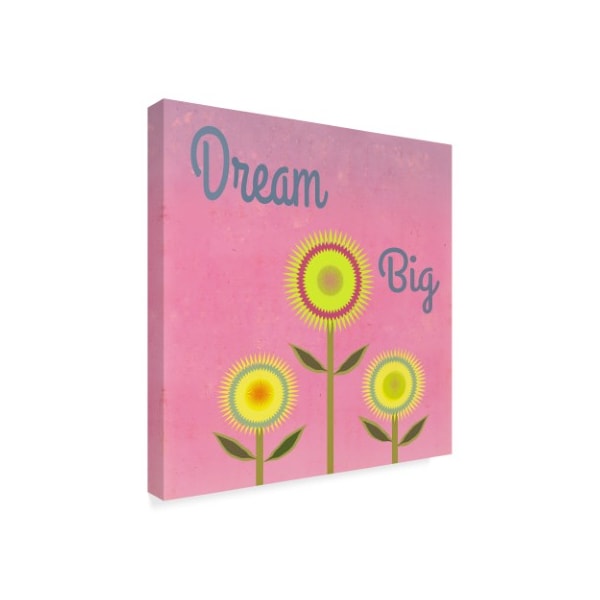 Tammy Kushnir 'Dream Big Pink' Canvas Art,14x14